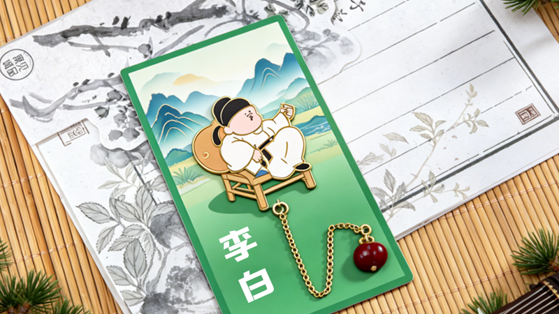 Chinese famous figures bookmarks